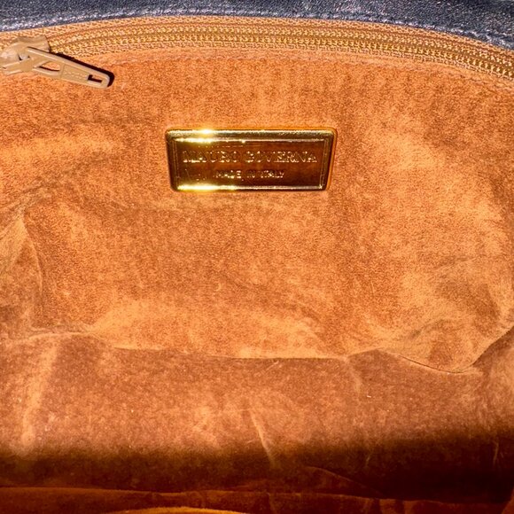 VTG Auth MAURO GOVERNA Italy Genuine Alligator Minaudiere Shoulder Bag - Picture 7 of 7